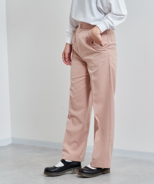 cepo(セポ)の「センタープレストラウザー(その他パンツ・レディース・ピンク/チャコールグレー/ブルー・M/S)」の3枚目の写真