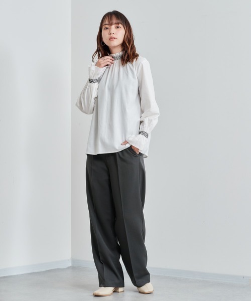 cepo(セポ)の「センタープレストラウザー(その他パンツ・レディース・ピンク/チャコールグレー/ブルー・M/S)」の18枚目の写真