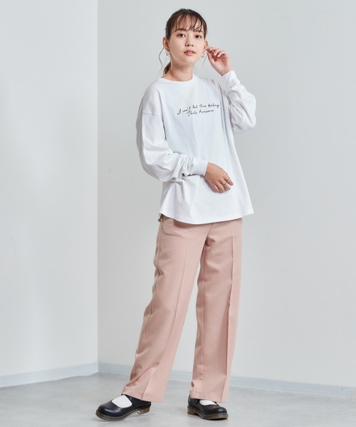 cepo(セポ)の「センタープレストラウザー(その他パンツ・レディース・ピンク/チャコールグレー/ブルー・M/S)」の9枚目の写真