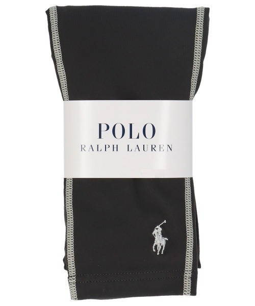POLO RALPH LAUREN(ポロ ラルフ ローレン)の「POLO RALPH LAUREN レディース ストレッチ フラットシーム ワンポイント 10分丈 レギンスパンツ 03228761(レギンス/スパッツ・レディース・チャコール/ブラック・M/L)」の1枚目の写真