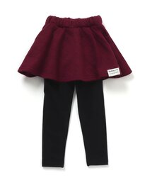 レギンス付きスカート 10分丈