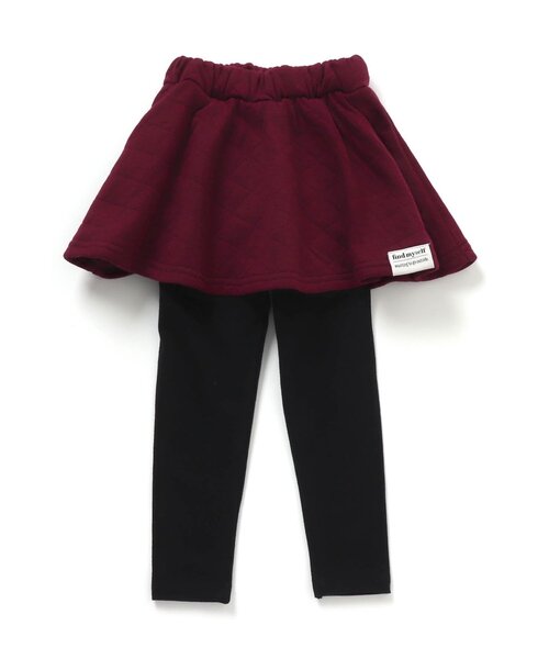 BREEZE(ブリーズ)の「レギンス付きスカート 10分丈(スカート・キッズ・エンジ/ブラック/ベージュ・80/100/110/130/120/90)」の1枚目の写真