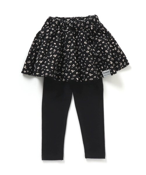 BREEZE(ブリーズ)の「レギンス付きスカート 10分丈(スカート・キッズ・エンジ/ブラック/ベージュ・80/100/110/130/120/90)」の7枚目の写真