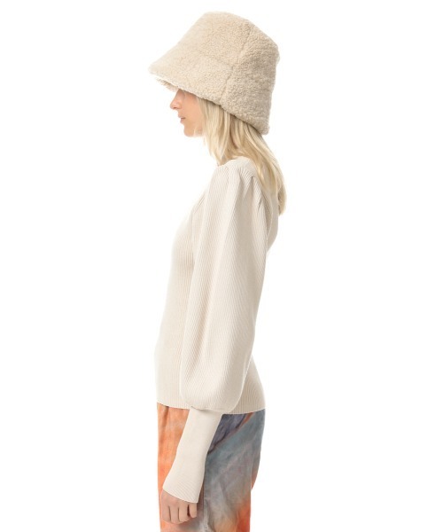 sly パフスリーブニット SLY（スライ）の「H/N PUFF SLEEVE TOPS ハイネック パフスリーブ