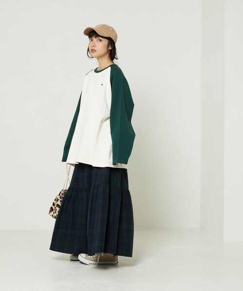 FREAK'S STORE（フリークスストア）の「TOWN CRAFT × FREAK'S STORE/タウンクラフト the FOXベースボールスウェットプルオーバー（スウェット・レディース・レッド/ブラック/グリーン・ﾌﾘ-）」の16枚目の写真