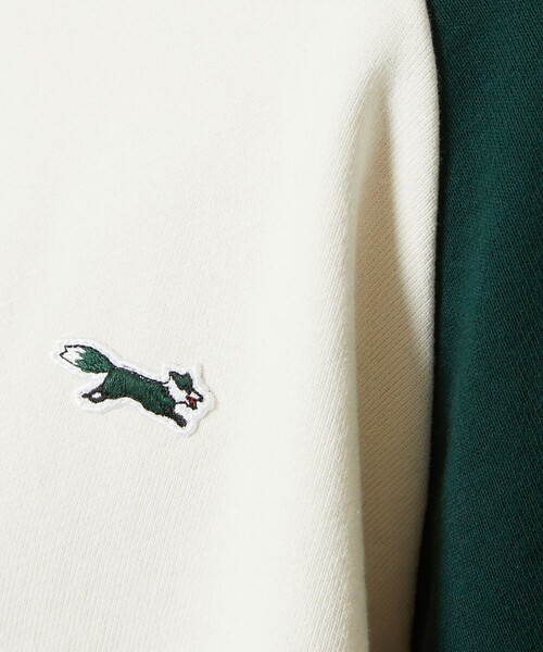 FREAK'S STORE（フリークスストア）の「TOWN CRAFT × FREAK'S STORE/タウンクラフト the FOXベースボールスウェットプルオーバー（スウェット・レディース・レッド/ブラック/グリーン・ﾌﾘ-）」の5枚目の写真