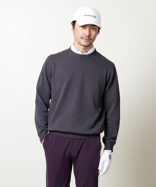 United Arrows Golf メンズ クルーネック ニット ニット セーター United Arrows Golf ユナイテッドアローズ ゴルフ のファッション通販 Zozotown