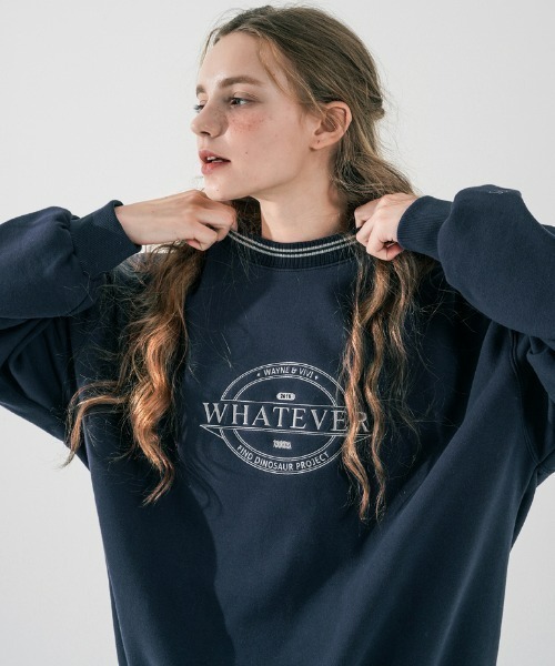 WV PROJECT（ダブリューブイプロジェクト）の「WV Project / Rapla Sweatshirts（スウェット・レディース・ブラック/オートミール/カーキ/ネイビー・M/L/S）」の4枚目の写真