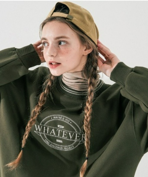 WV PROJECT（ダブリューブイプロジェクト）の「WV Project / Rapla Sweatshirts（スウェット・レディース・ブラック/オートミール/カーキ/ネイビー・M/L/S）」の3枚目の写真