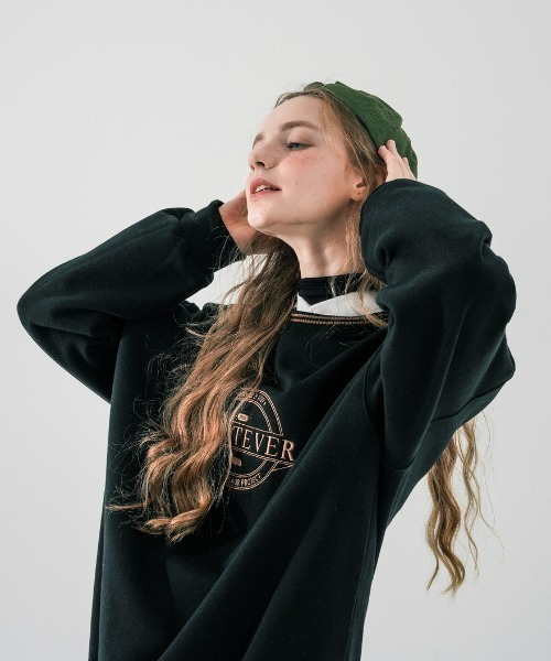 WV PROJECT（ダブリューブイプロジェクト）の「WV Project / Rapla Sweatshirts（スウェット・レディース・ブラック/オートミール/カーキ/ネイビー・M/L/S）」の6枚目の写真
