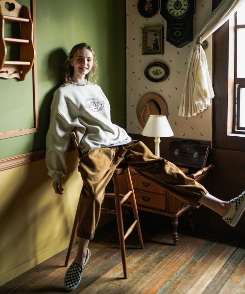 WV PROJECT（ダブリューブイプロジェクト）の「WV Project / Rapla Sweatshirts（スウェット・レディース・ブラック/オートミール/カーキ/ネイビー・M/L/S）」の14枚目の写真