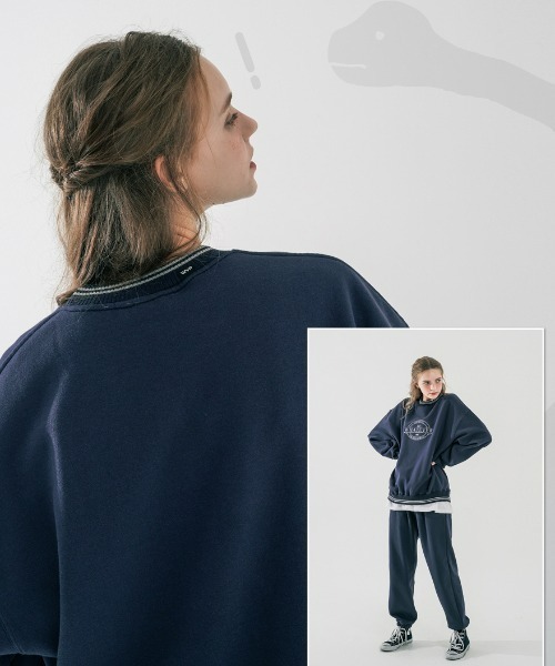 WV PROJECT（ダブリューブイプロジェクト）の「WV Project / Rapla Sweatshirts（スウェット・レディース・ブラック/オートミール/カーキ/ネイビー・M/L/S）」の21枚目の写真