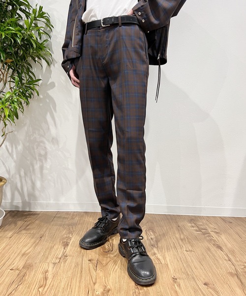 Niell(ニール)の「センタープリーツスラックス〇(スラックス・メンズ・ブラック/ブラウン/その他1・S/M/L)」の3枚目の写真