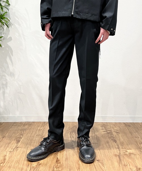 Niell(ニール)の「センタープリーツスラックス〇(スラックス・メンズ・ブラック/ブラウン/その他1・S/M/L)」の2枚目の写真