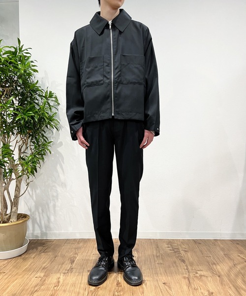 Niell(ニール)の「センタープリーツスラックス〇(スラックス・メンズ・ブラック/ブラウン/その他1・S/M/L)」の4枚目の写真