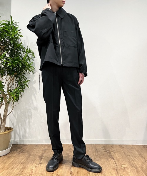 Niell(ニール)の「センタープリーツスラックス〇(スラックス・メンズ・ブラック/ブラウン/その他1・S/M/L)」の5枚目の写真