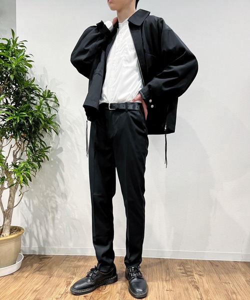 Niell(ニール)の「センタープリーツスラックス〇(スラックス・メンズ・ブラック/ブラウン/その他1・S/M/L)」の6枚目の写真