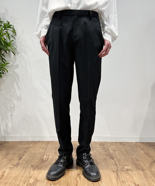 Niell(ニール)の「センタープリーツスラックス〇(スラックス・メンズ・ブラック/ブラウン/その他1・S/M/L)」の7枚目の写真