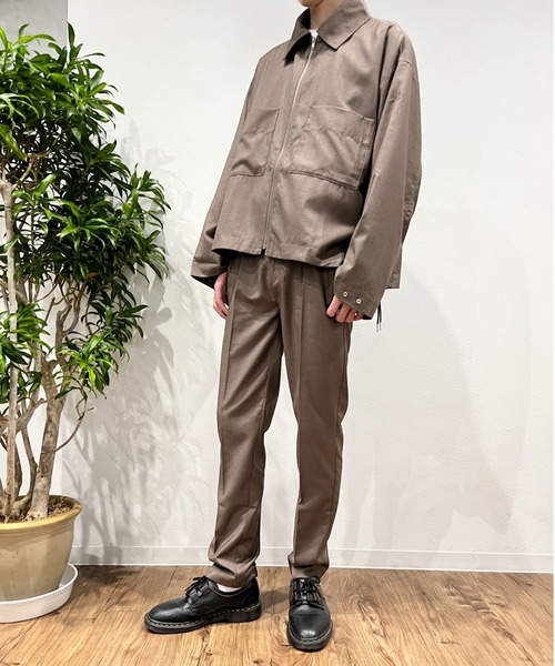 Niell(ニール)の「センタープリーツスラックス〇(スラックス・メンズ・ブラック/ブラウン/その他1・S/M/L)」の17枚目の写真