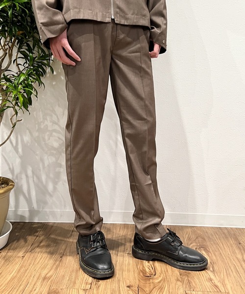 Niell(ニール)の「センタープリーツスラックス〇(スラックス・メンズ・ブラック/ブラウン/その他1・S/M/L)」の13枚目の写真