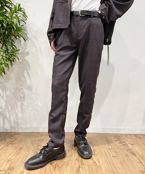 Niell(ニール)の「センタープリーツスラックス〇(スラックス・メンズ・ブラック/ブラウン/その他1・S/M/L)」の21枚目の写真