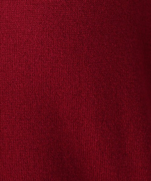 SOUP（スープ）の「◆【洗える/吸湿発熱・ソリストヒート(R)】クルーネックカーディガン（カーディガン/ボレロ・レディース・チャコールグレー/ライトグレー/ブラック/ダークグリーン/オフホワイト/サックスブルー/ブルー/ライトグリーン/サンドベージュ/ベビーピンク/ホワイト系5/ブラック系2/レッド系1/ゴールド系2・11/09）」の15枚目の写真