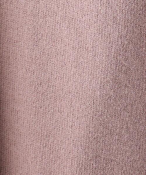 SOUP（スープ）の「◆【洗える/吸湿発熱・ソリストヒート(R)】クルーネックカーディガン（カーディガン/ボレロ・レディース・チャコールグレー/ライトグレー/ブラック/ダークグリーン/オフホワイト/サックスブルー/ブルー/ライトグリーン/サンドベージュ/ベビーピンク/ホワイト系5/ブラック系2/レッド系1/ゴールド系2・11/09）」の16枚目の写真