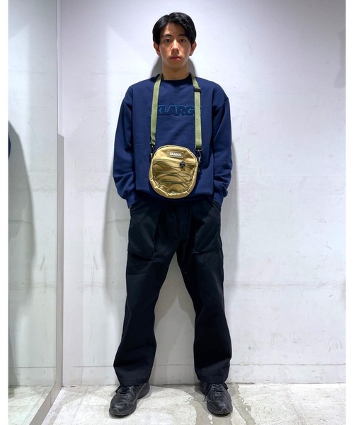 XLARGE(エクストララージ)の「TACTICAL SHOULDER BAG(トートバッグ・メンズ・ブラック/ベージュ・ONE SIZE)」の5枚目の写真