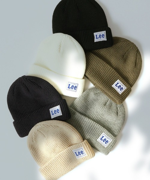 Lee（リー）の「Lee WATCH CAP ACRYLIC リー アクリルワッチ（ニットキャップ/ビーニー・レディース・ホワイト/ブラック/ベージュ/ネイビー/グレー/レッド/ピンク/モスグリーン/オレンジ/イエロー・FREE）」の20枚目の写真