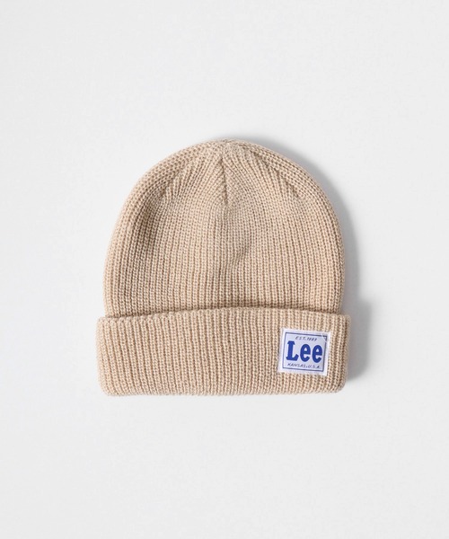 Lee（リー）の「Lee WATCH CAP ACRYLIC リー アクリルワッチ（ニットキャップ/ビーニー・レディース・ホワイト/ブラック/ベージュ/ネイビー/グレー/レッド/ピンク/モスグリーン/オレンジ/イエロー・FREE）」の12枚目の写真