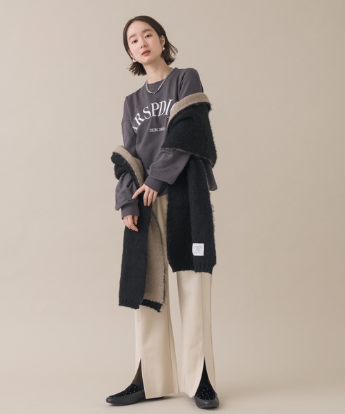 NEUNA（ヌナ）の「マルチウェイリバーシブルボリュームマフラー（マフラー・レディース・ブラック/グリーン・FREE）」の22枚目の写真