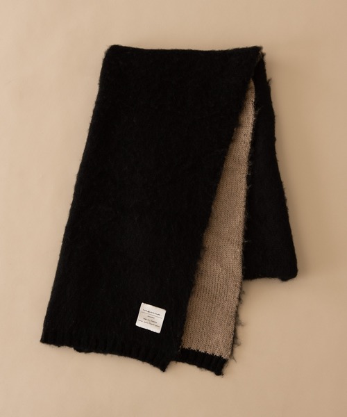 NEUNA（ヌナ）の「マルチウェイリバーシブルボリュームマフラー（マフラー・レディース・ブラック/グリーン・FREE）」の21枚目の写真