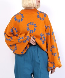 PUNYUS | サークルロゴジャガードニット(ニット/セーター)