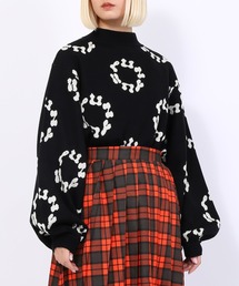 PUNYUS | サークルロゴジャガードニット(ニット/セーター)