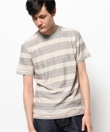 KATHARINE HAMNETT LONDON  | BACK JACQUARD HALF / バックジャガードハーフ(Tシャツ/カットソー)