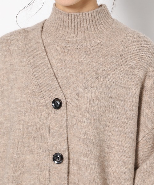 BARNYARDSTORM（バンヤードストーム）の「BARNYARDSTORM / ブークレカーデ（カーディガン/ボレロ・レディース・サンドグレー/ブルー/イエロー・1/0）」の13枚目の写真