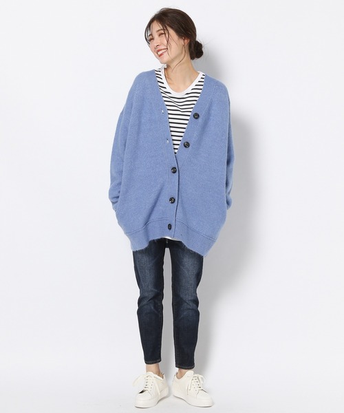 BARNYARDSTORM（バンヤードストーム）の「BARNYARDSTORM / ブークレカーデ（カーディガン/ボレロ・レディース・サンドグレー/ブルー/イエロー・1/0）」の14枚目の写真