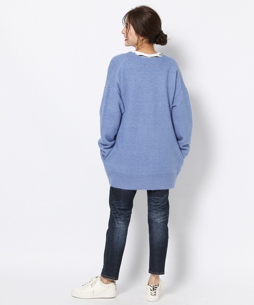 BARNYARDSTORM（バンヤードストーム）の「BARNYARDSTORM / ブークレカーデ（カーディガン/ボレロ・レディース・サンドグレー/ブルー/イエロー・1/0）」の9枚目の写真