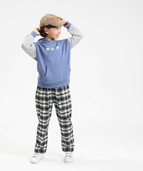 MPS(エムピーエス)の「【MPS】イージーテーパードチェック(その他パンツ・キッズ・ベージュ/ブラック・105/120/130/140/150/160)」の14枚目の写真