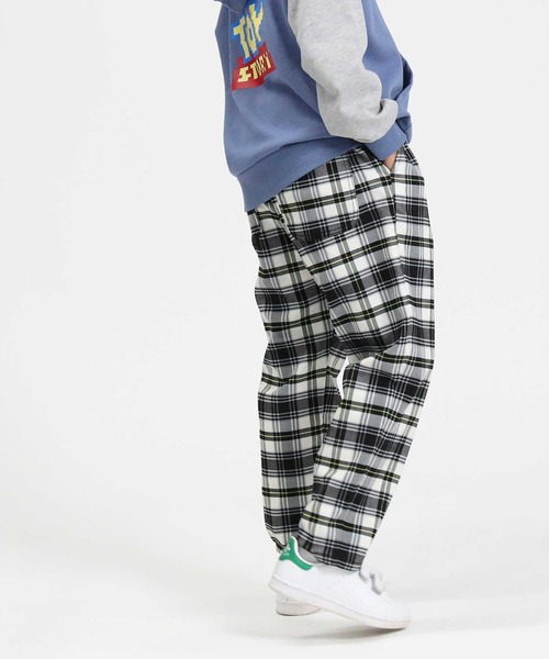 MPS(エムピーエス)の「【MPS】イージーテーパードチェック(その他パンツ・キッズ・ベージュ/ブラック・105/120/130/140/150/160)」の12枚目の写真