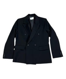 Chikashitsu + | 【Chikashitsu +/チカシツプラス】set up double jacket/セットアップ対応 ダブルジャケット ジャケット オーバーサイズジャケット ビッグサイズジャケット(テーラードジャケット)