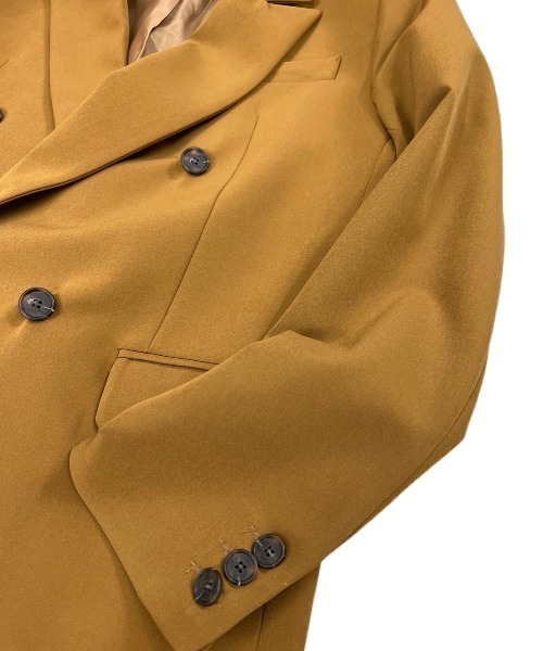 Chikashitsu +（チカシツプラス）の「【Chikashitsu +/チカシツプラス】set up double jacket/セットアップ対応 ダブルジャケット ジャケット オーバーサイズジャケット ビッグサイズジャケット（テーラードジャケット・メンズ・ブラック/ブラウン/グレー・M）」の21枚目の写真