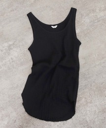 note et silence  | コットンカシミアジャガード テレコタンクトップ(タンクトップ)