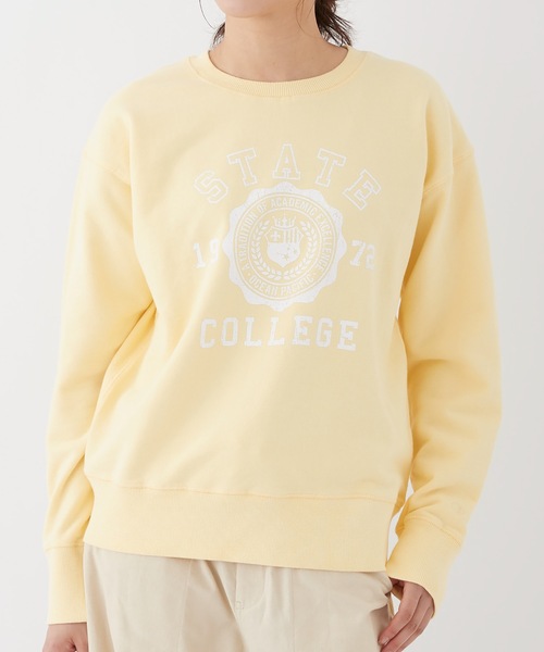 Ocean Pacific(オーシャンパシフィック)の「【OP:オーピー】レディースカレッジスウェット トレーナー(スウェット・レディース・ベージュ/イエロー/グリーン・MEDIUM/LARGE/X-LARGE)」の18枚目の写真