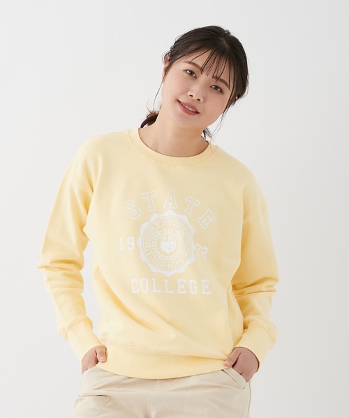 Ocean Pacific(オーシャンパシフィック)の「【OP:オーピー】レディースカレッジスウェット トレーナー(スウェット・レディース・ベージュ/イエロー/グリーン・MEDIUM/LARGE/X-LARGE)」の20枚目の写真