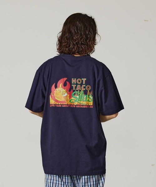 セール】S/S HOT TACO PRINT TEE サイラスホットタコプリント