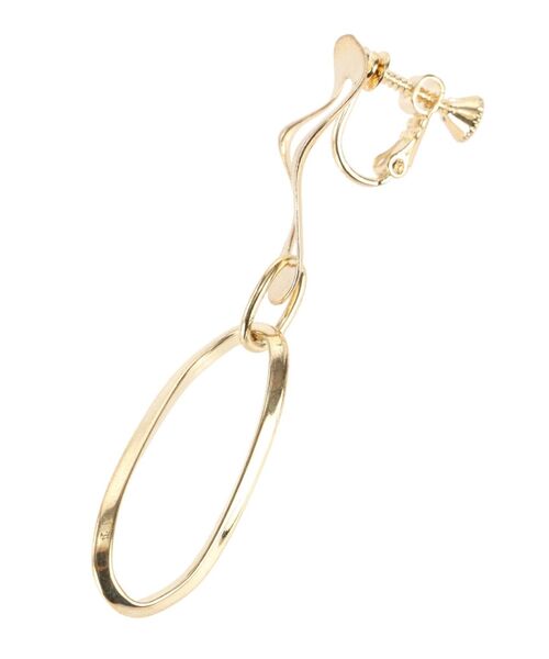 dazzlin（ダズリン）の「メタルサークルコンビイヤリング（イヤリング・レディース・ゴールド・FREE）」の4枚目の写真