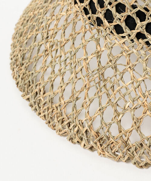 CONTROL FREAK / CTFK（コントロールフリーク）の「CONTROL FREAK / 透かし編み バケットハット（ハット・レディース・ブラウン/ナチュラル・ONE SIZE）」の5枚目の写真