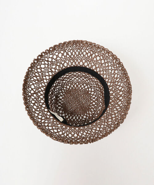 CONTROL FREAK / CTFK（コントロールフリーク）の「CONTROL FREAK / 透かし編み バケットハット（ハット・レディース・ブラウン/ナチュラル・ONE SIZE）」の11枚目の写真