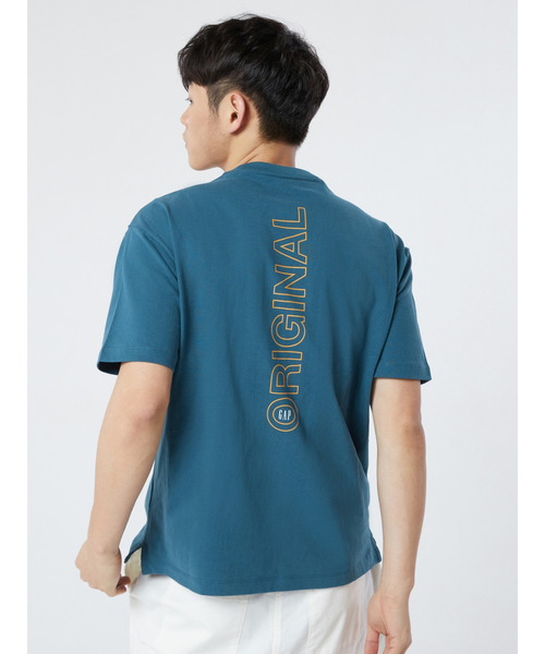 GAP（ギャップ）の「GapファッションロゴTシャツ（Tシャツ/カットソー・メンズ・ピンク/その他/グレー/ブルー/ホワイト/イエロー・L/XL/XS/M/S）」の15枚目の写真